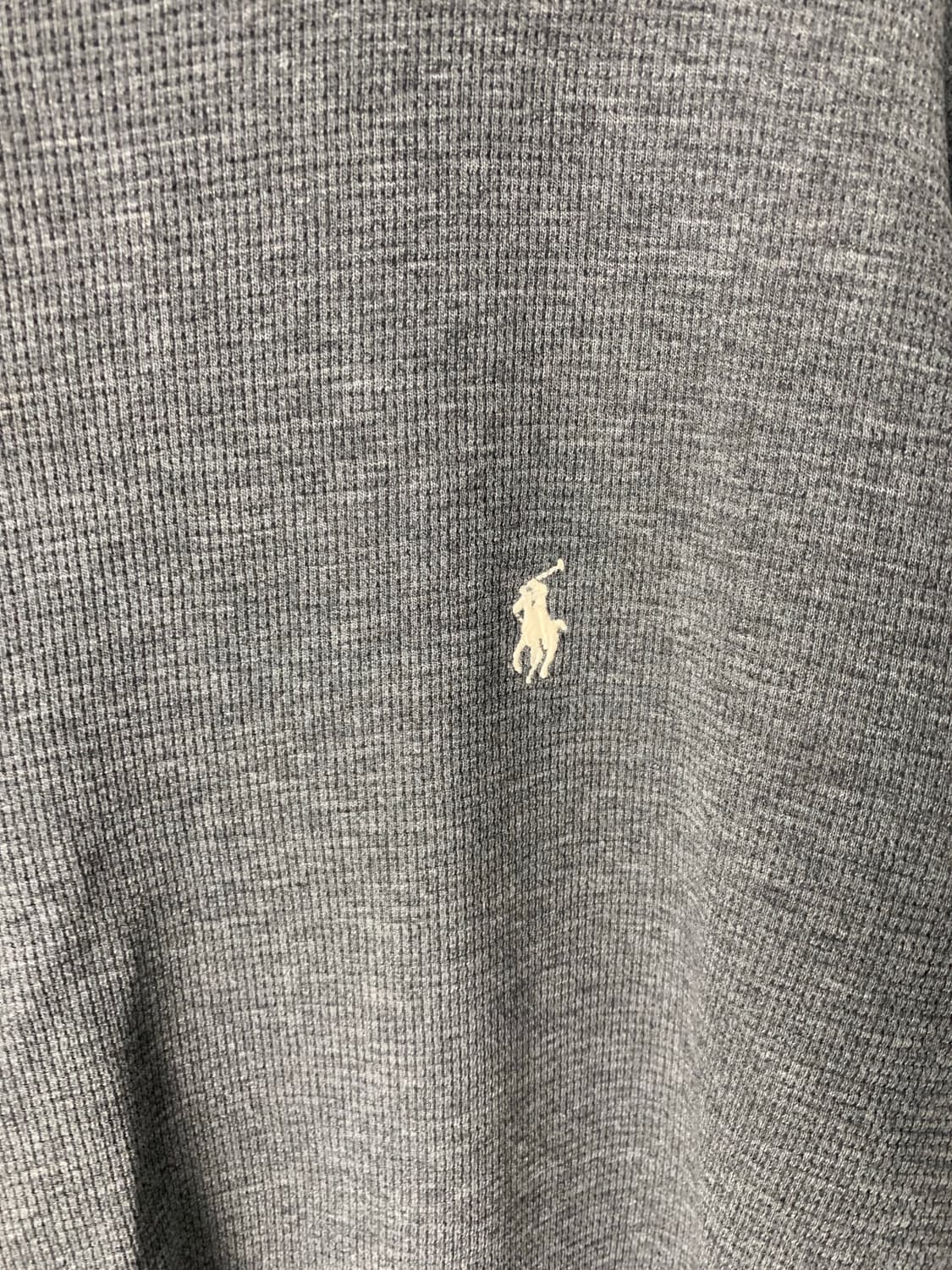 폴로 랄프로렌 신형 그레이 와플 니트 상품이미지3