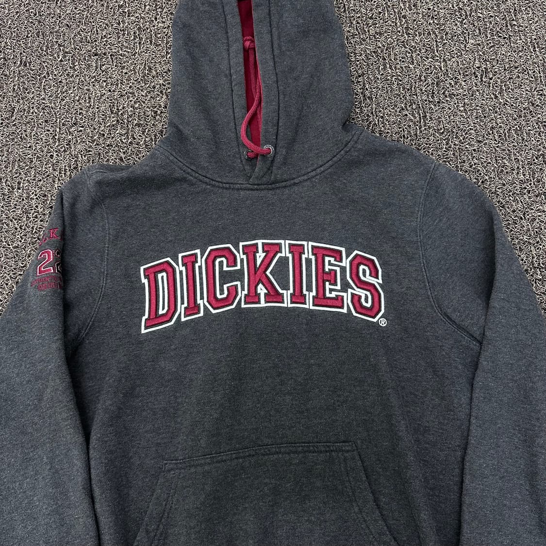 Dickies 디키즈 기모 후드티 차콜 M 상품이미지2