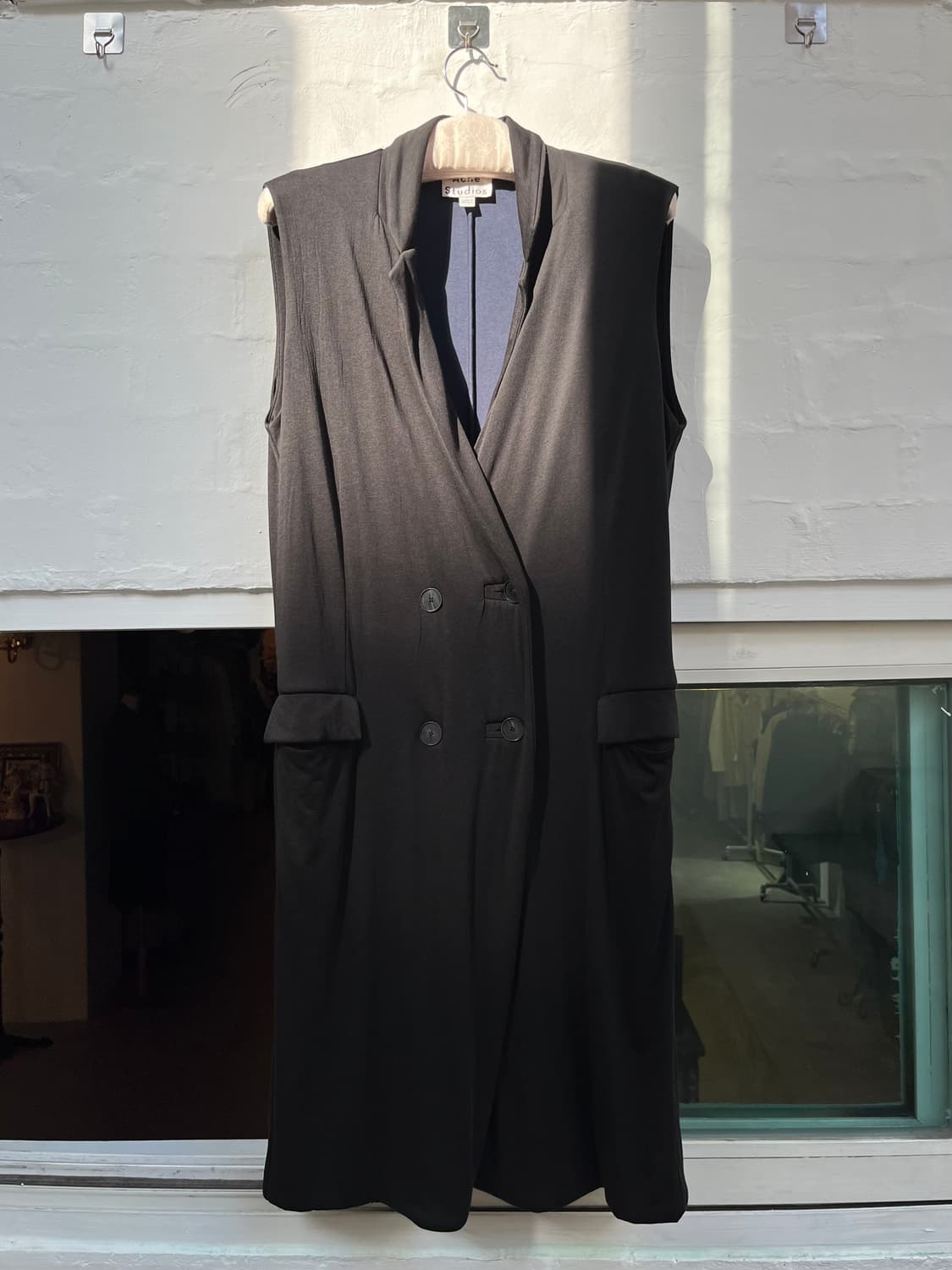 Acne Studios 롱 베스트 블랙 M 상품이미지1