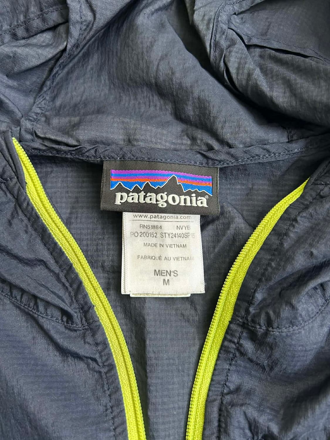 [M] 파타고니아 초경량 윈드브레이커 후드집업 자켓 상품이미지5