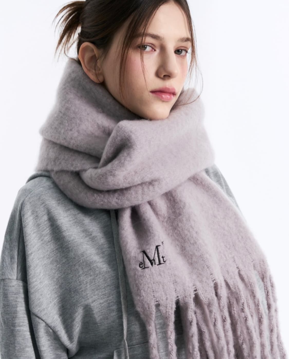 무센트 시그니처 체크 머플러 상품이미지1