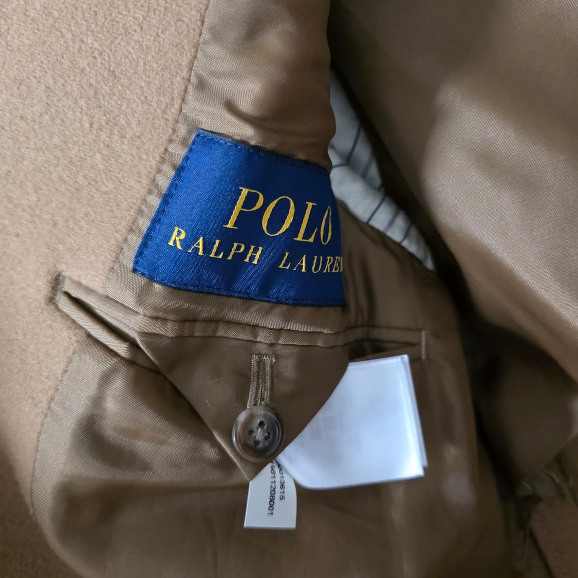 폴로 랄프로렌 싱글 브레스티드 울코트 브라운 상품이미지6