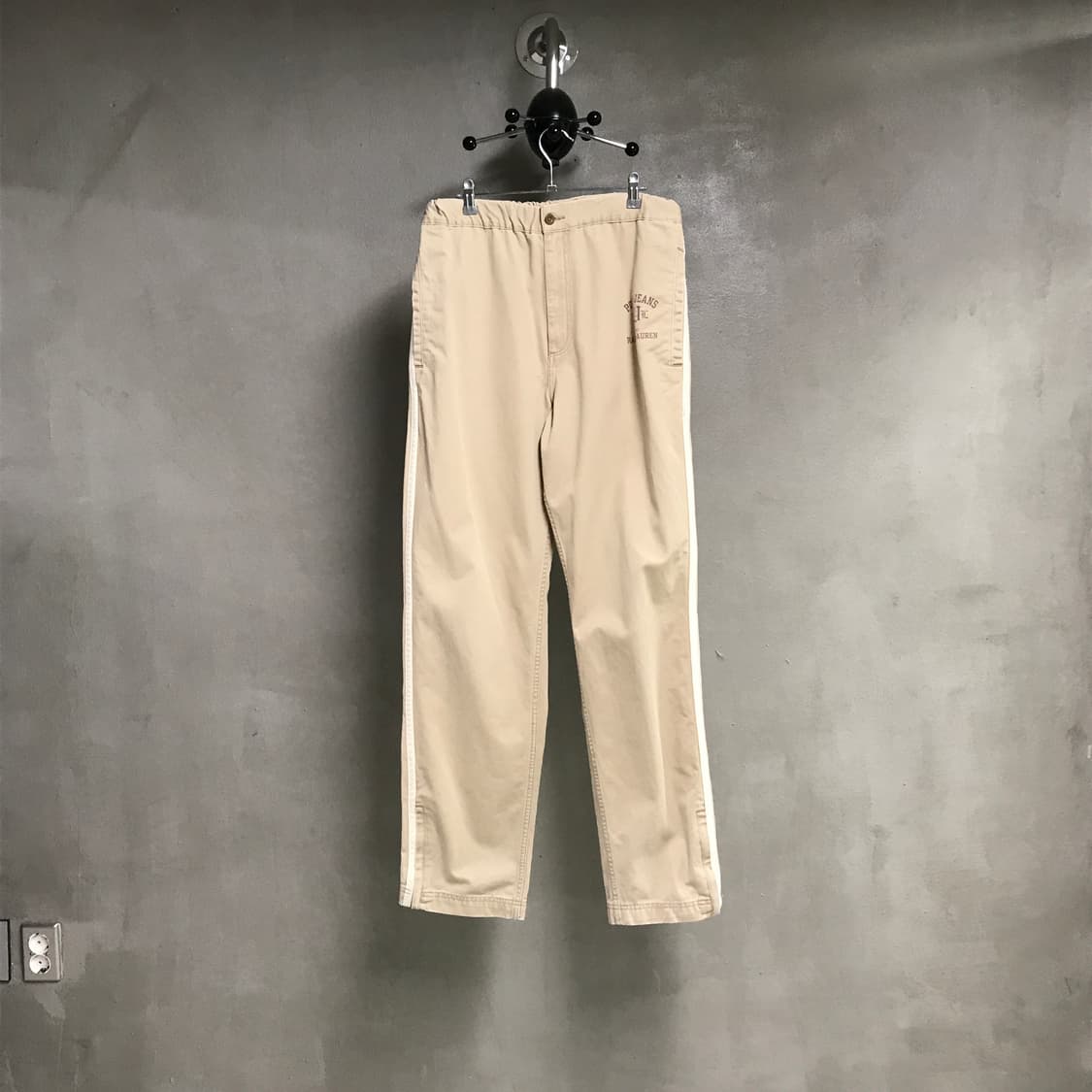 폴로 진스 밴딩 팬츠 베이지 M 상품이미지1