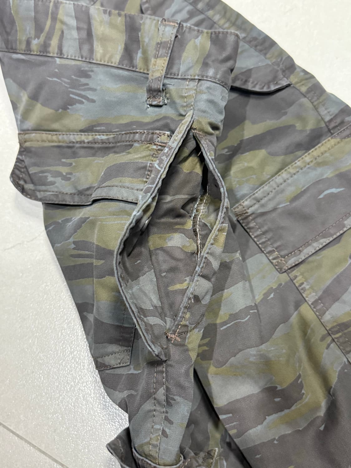 히스테릭 글래머 아카이브 카모 패턴 카고 팬츠 바지 상품이미지4