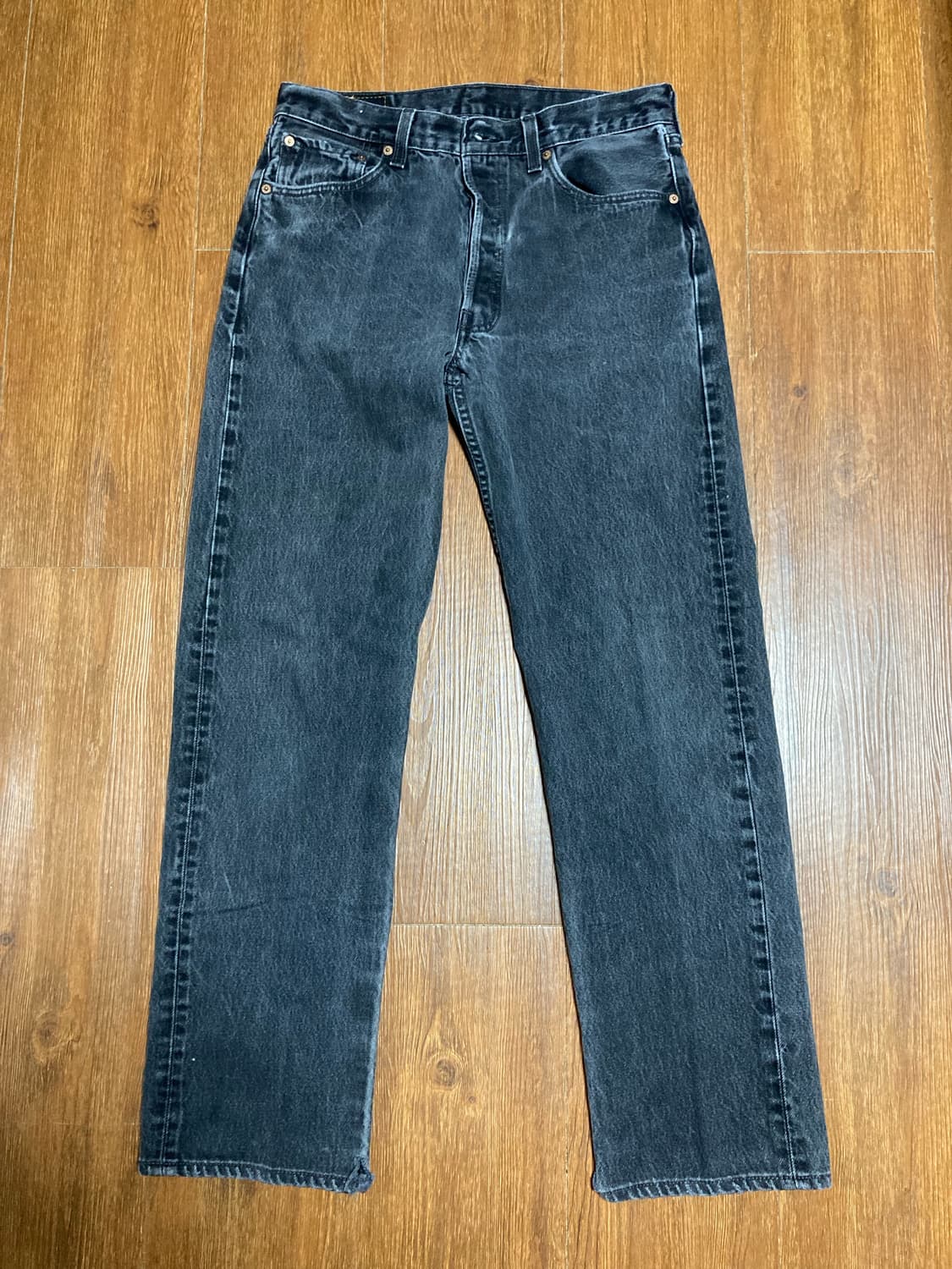 90s  made in usa 리바이스 501 흑청 상품이미지1