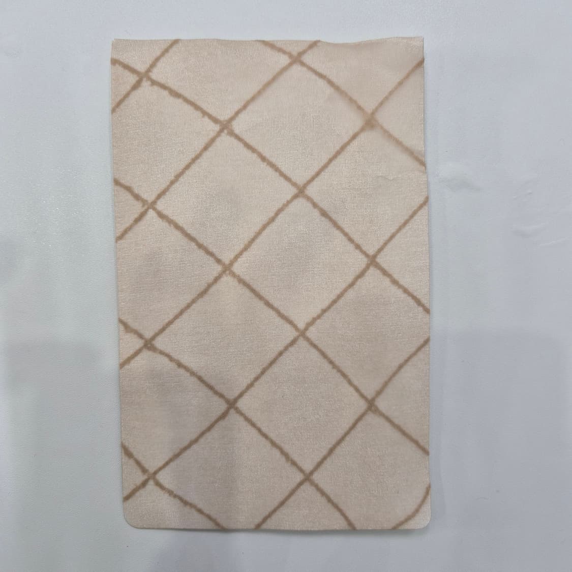 베이지 다이아체크 패턴 팬티스타킹 상품이미지1