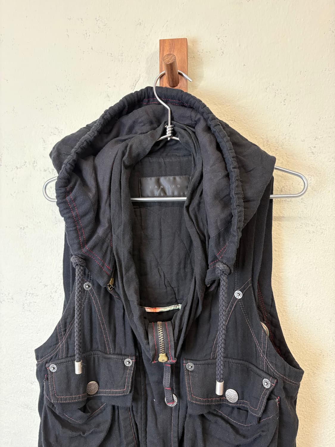 TANKUS 빈티지 펑크 자수 집업 자켓 상품이미지4