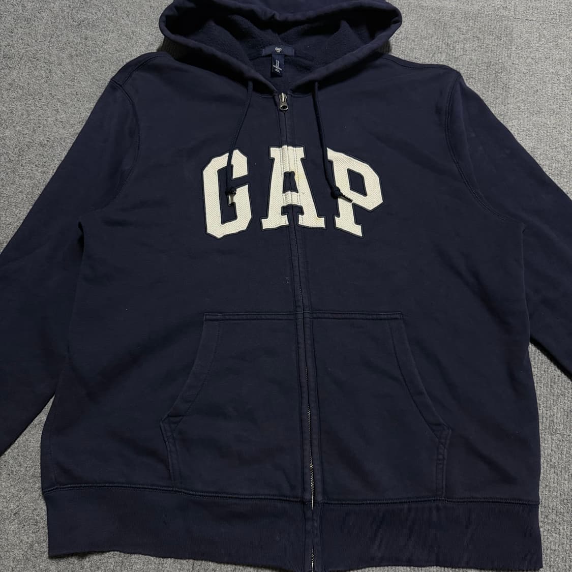갭 네이비 후드집업 L 상품이미지2