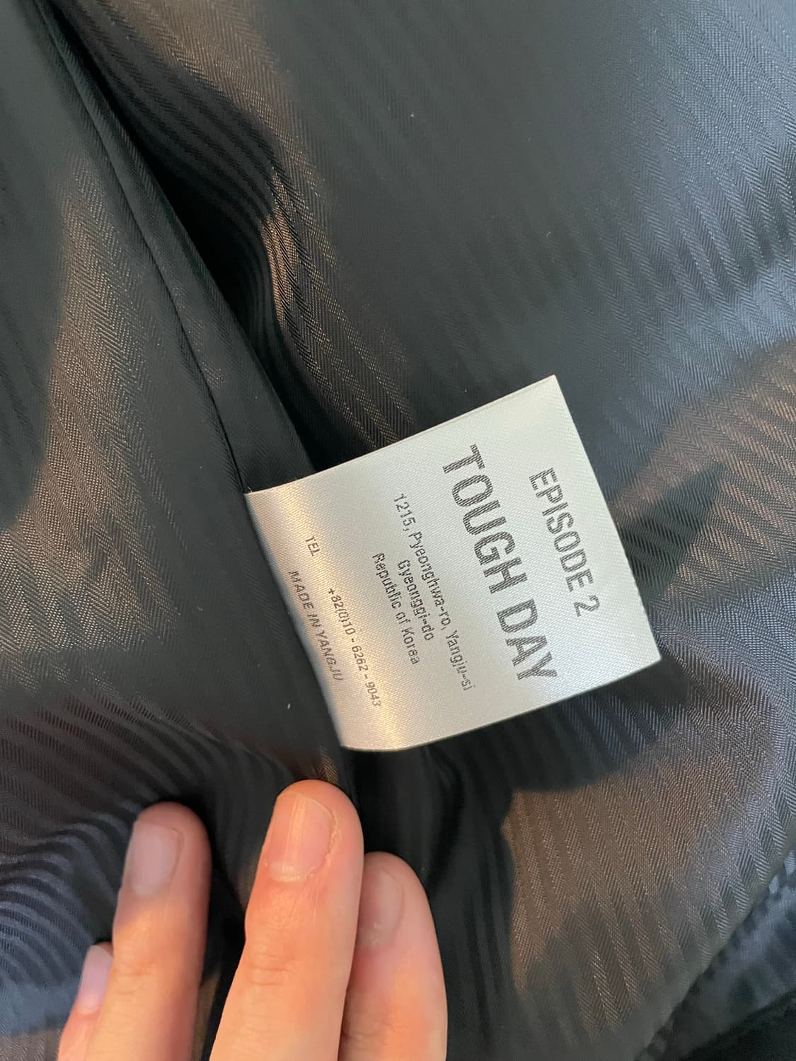 [1사이즈] 요석 S button jacket (Black) 상품이미지7