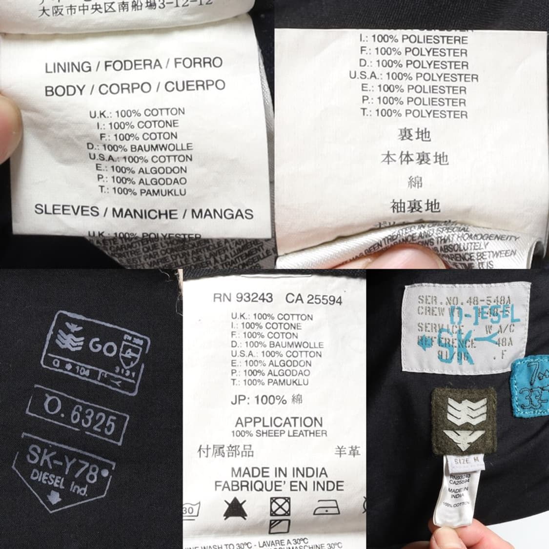 디젤 Diesel 3B Blazer 
 상품이미지8