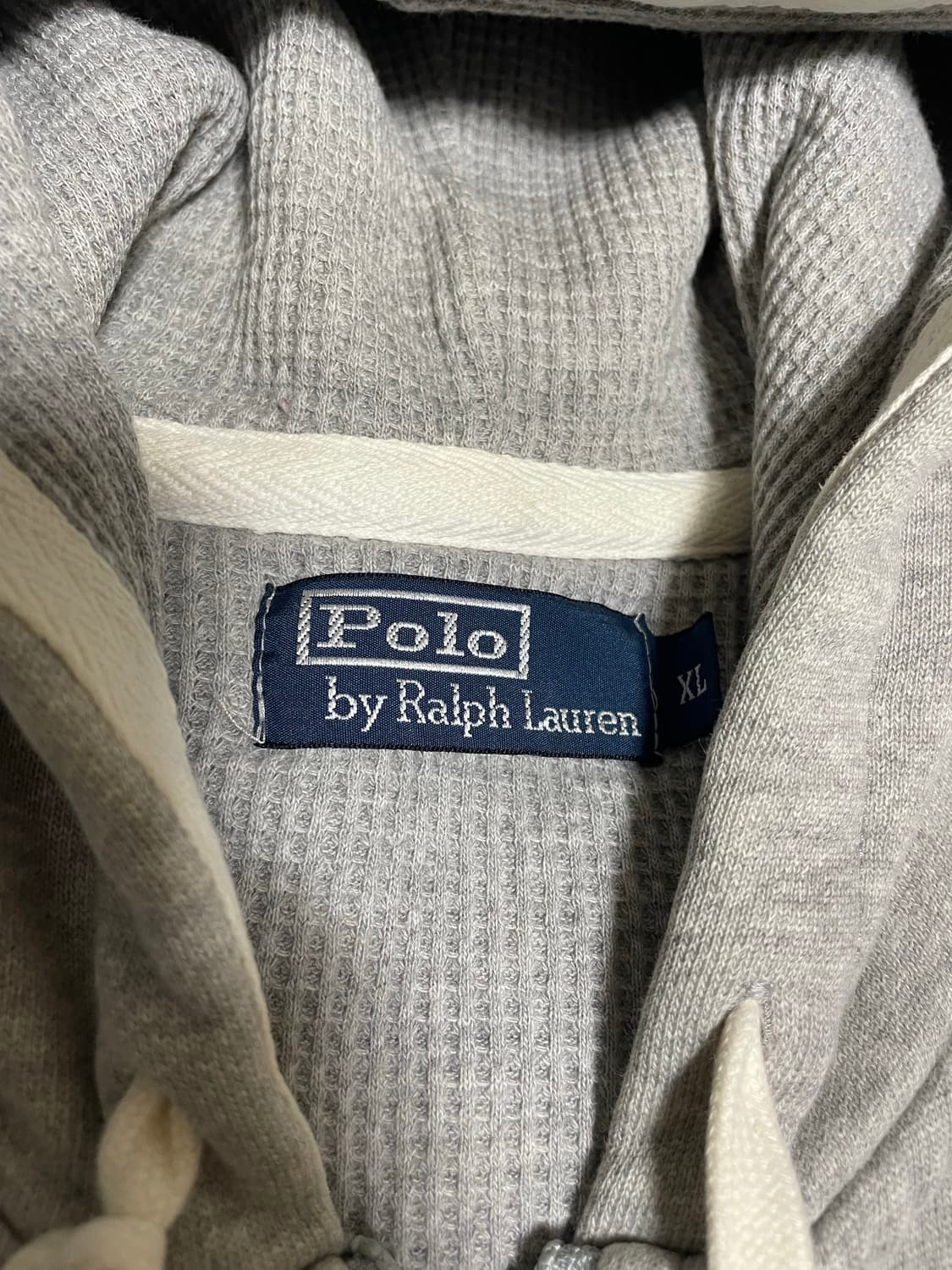 폴로 랄프로렌 와플 후드집업 상품이미지3