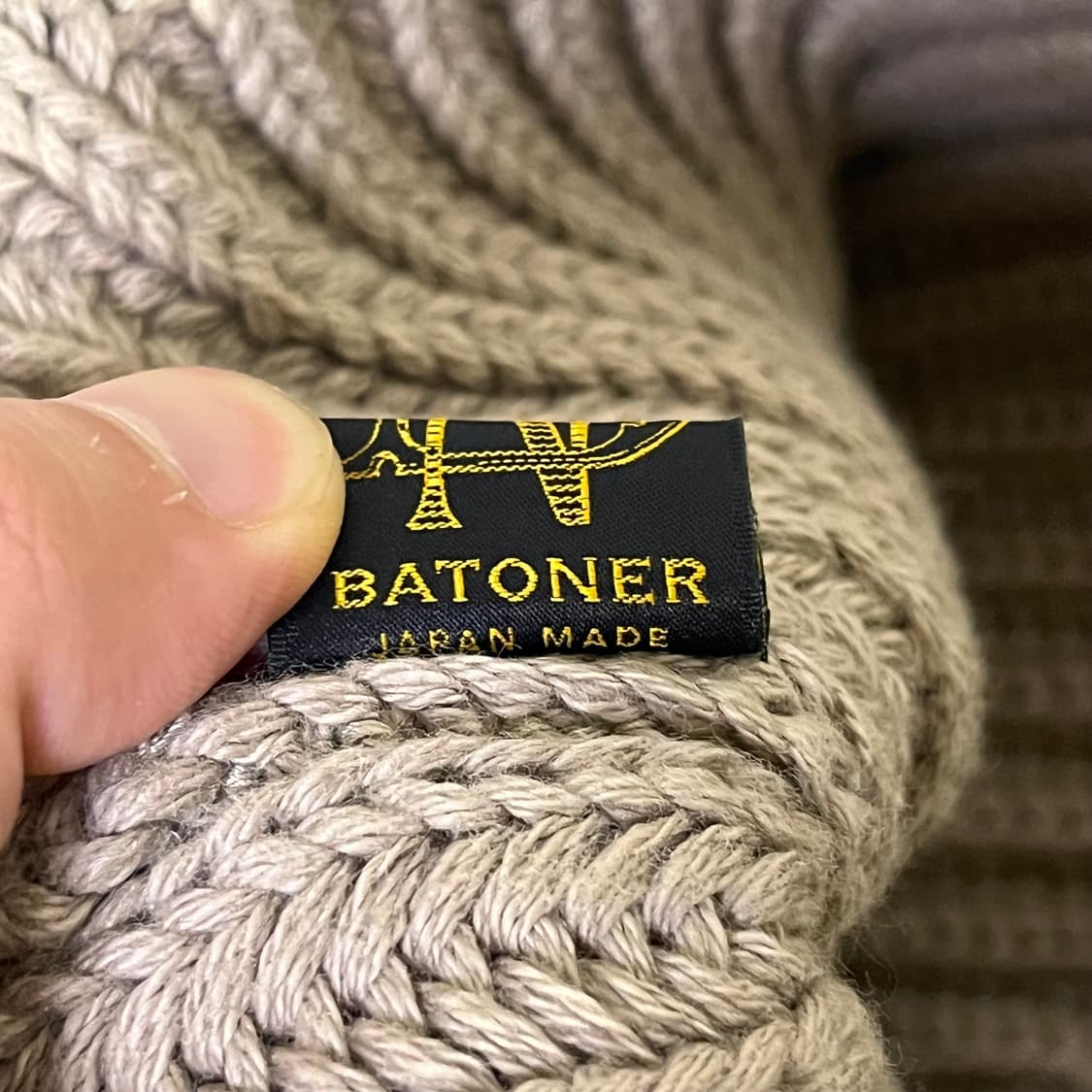 Batoner 바토너 비니 베이지 상품이미지3