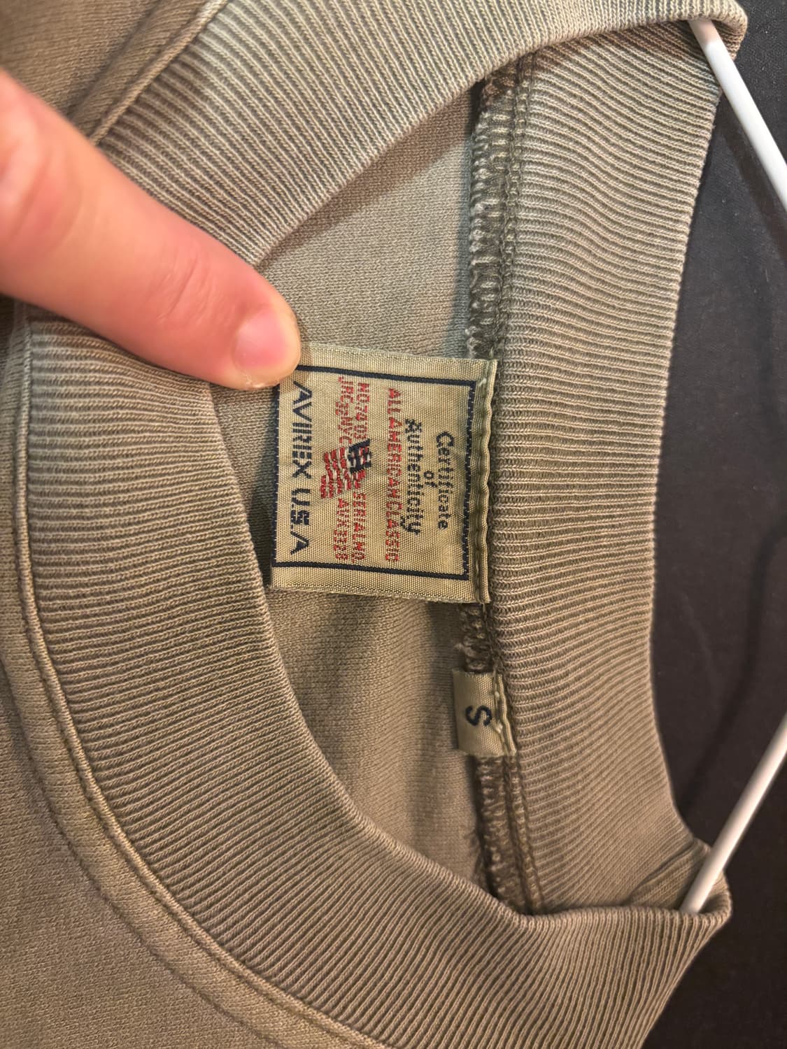 아비렉스 티셔츠 상품이미지3