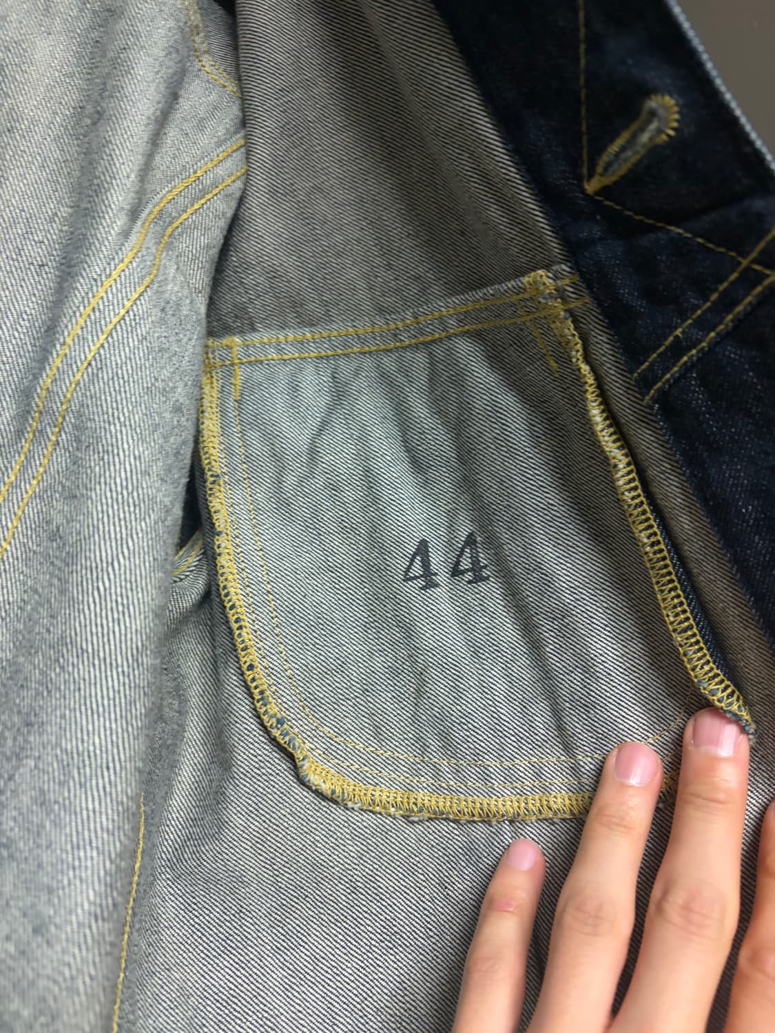 캐피탈 lee 복각 데님 트러커 44 상품이미지5