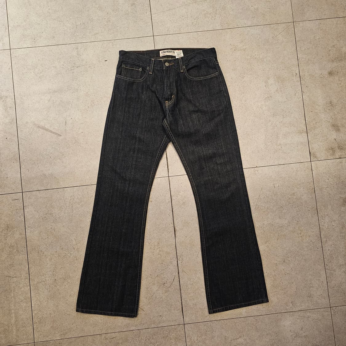 32inch 리바이스 527 붓츠컷 중청 상품이미지3