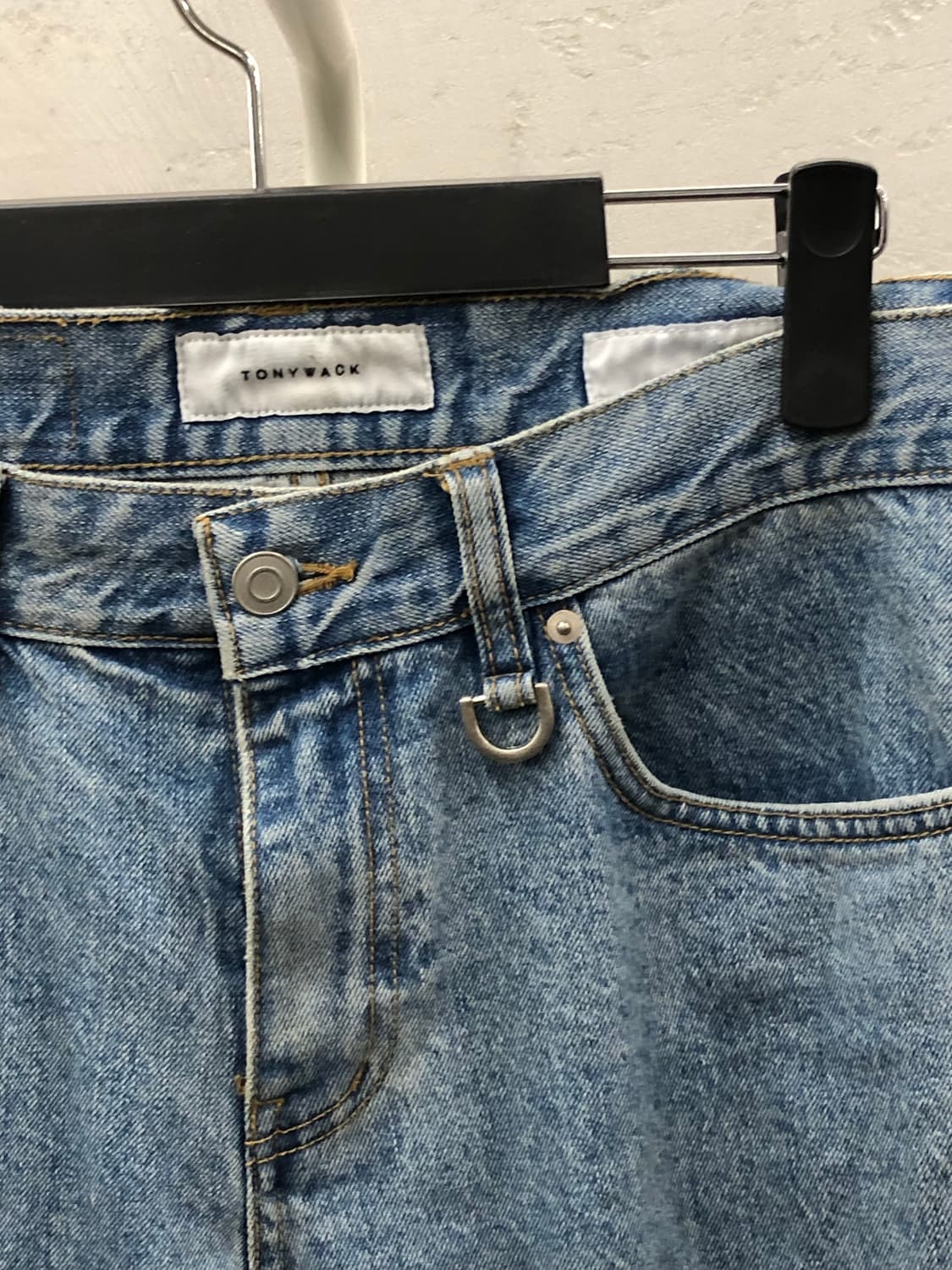 한국 토니웩(TONYWACK) 빈티지 스타일 데님 청바지 상품이미지7