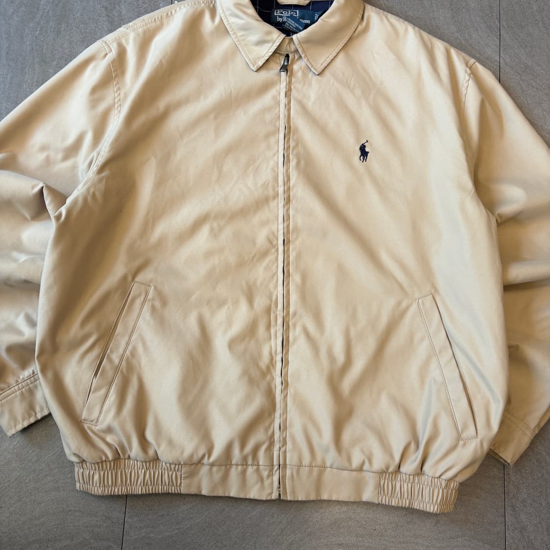 폴로 정품 베이지 바이스윙 자켓 상품이미지4
