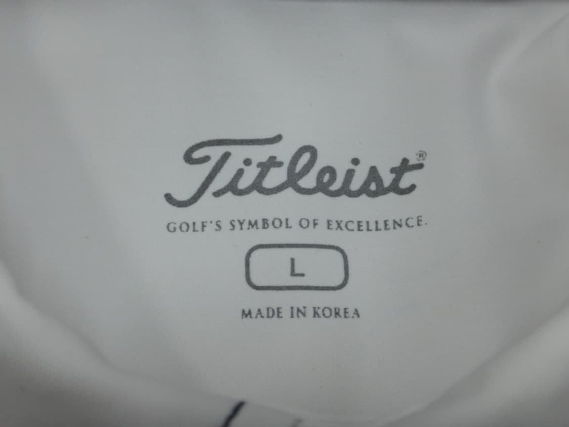 (100) 타이틀리스트 소매카라 배색 스티치 포인트 상품이미지6