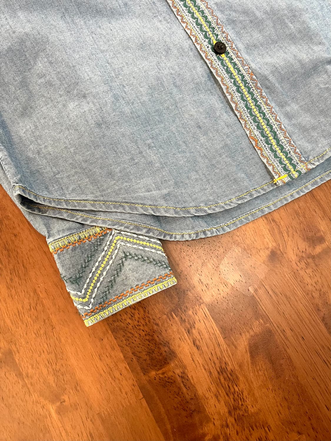 히스테릭 글래머 웨스턴 자수 데님 셔츠 상품이미지6