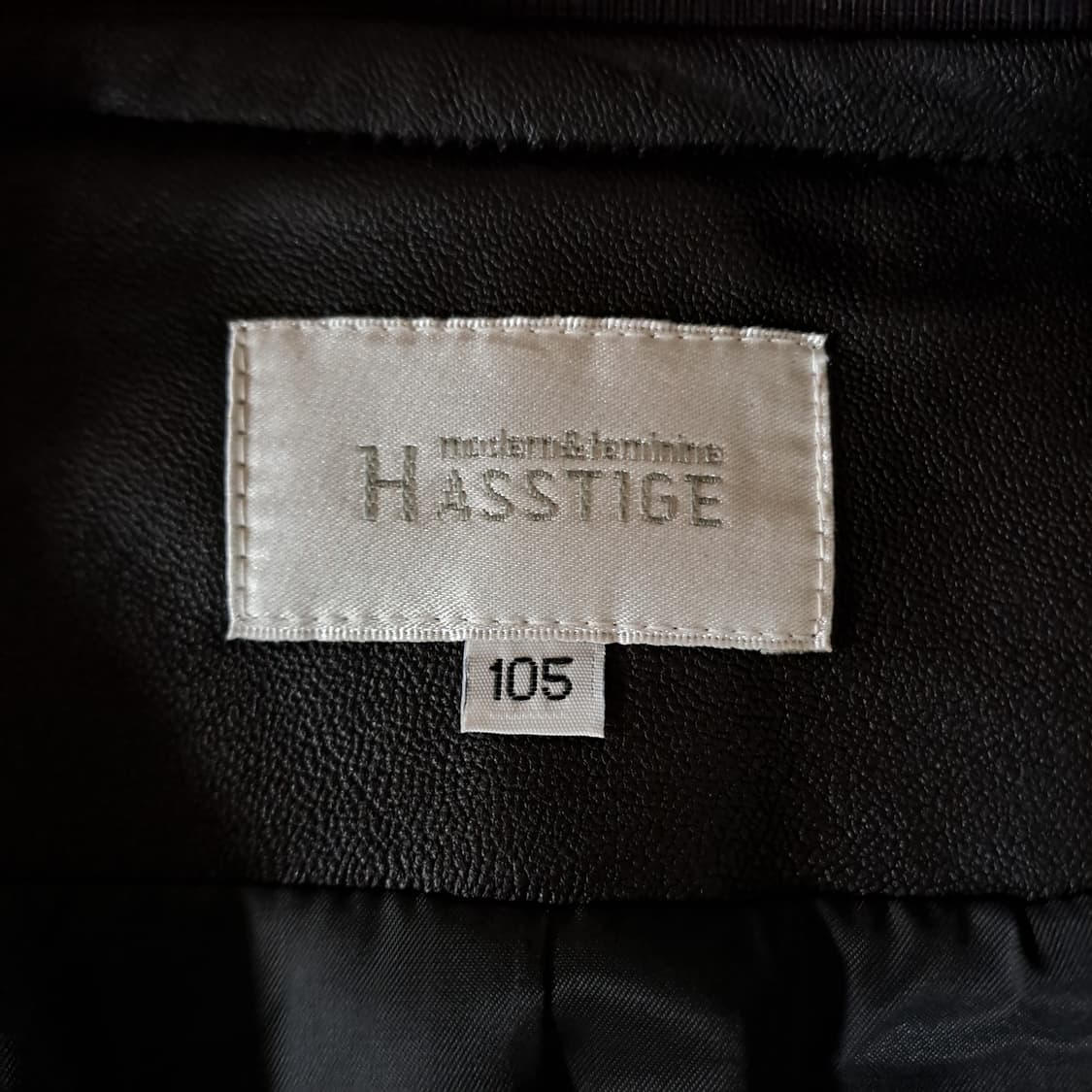 (택포) 헤스티지 양가죽 마원 블루종 105 B303 상품이미지5