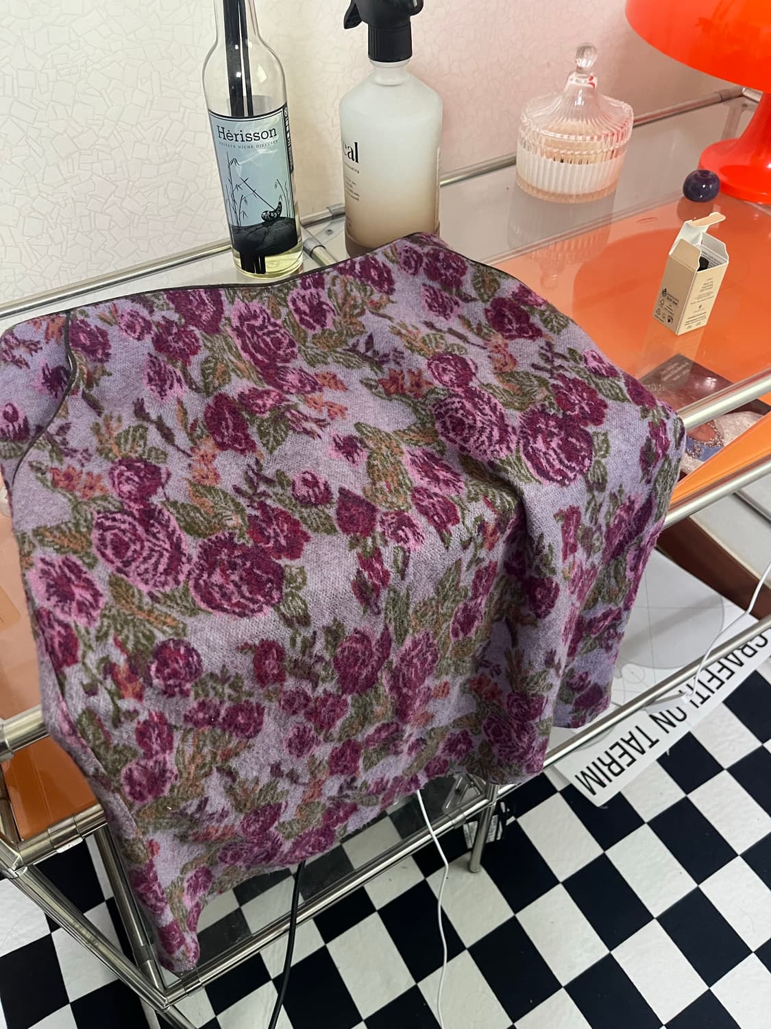 vintage flowers skirt 상품이미지3