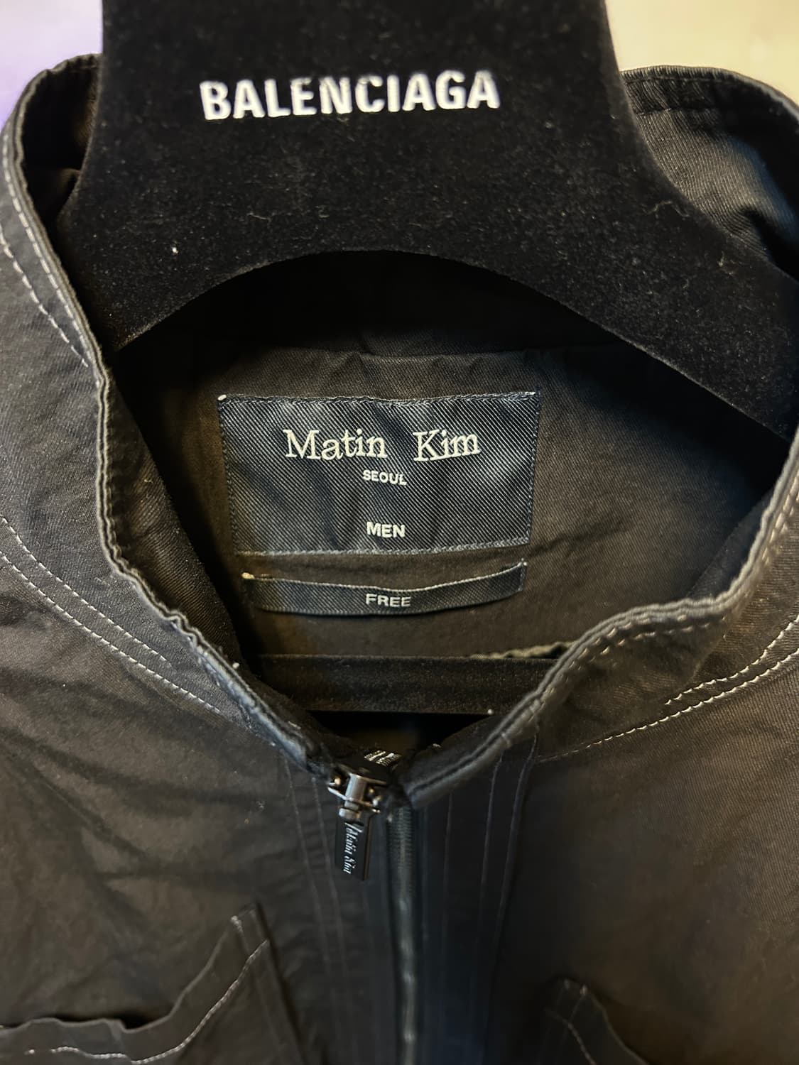 마땡킴 유틸리티 봄버 자켓 상품이미지6