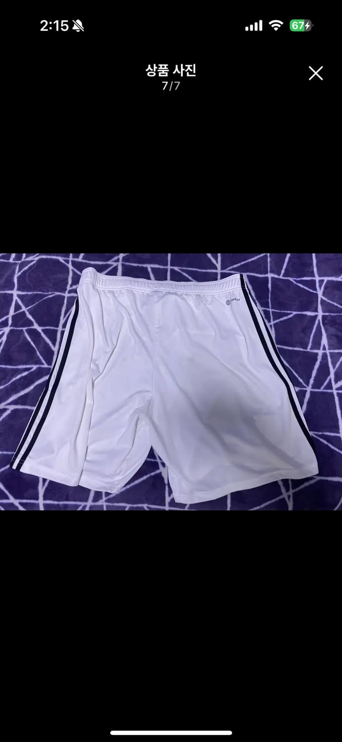 아디다스 맨유 22-23 홈 쇼츠 반바지 상품이미지2