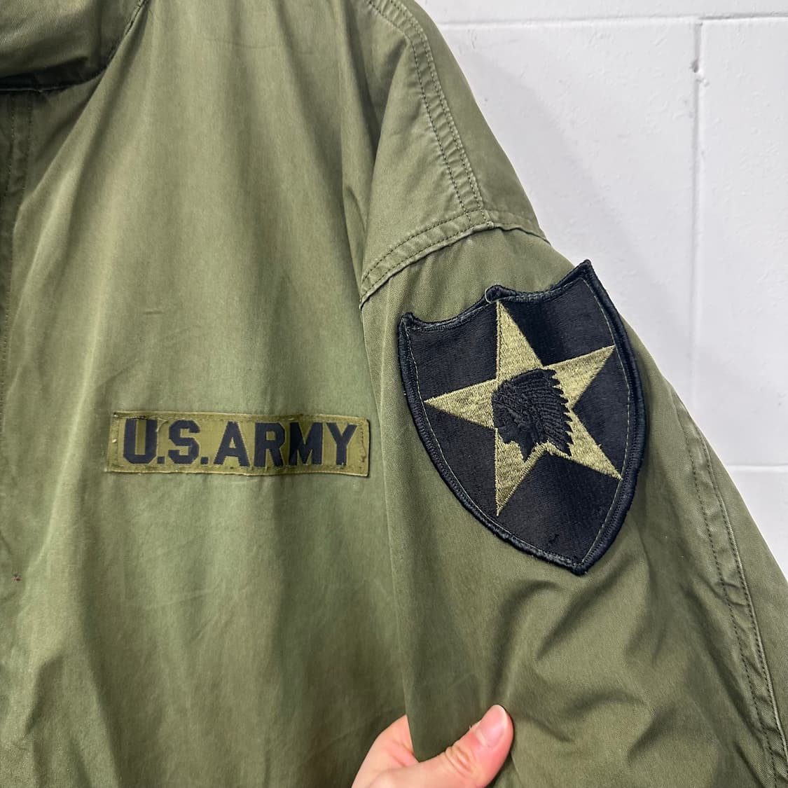 U.S ARMY M65 오리지널 피쉬테일 개파카 야상 상품이미지7