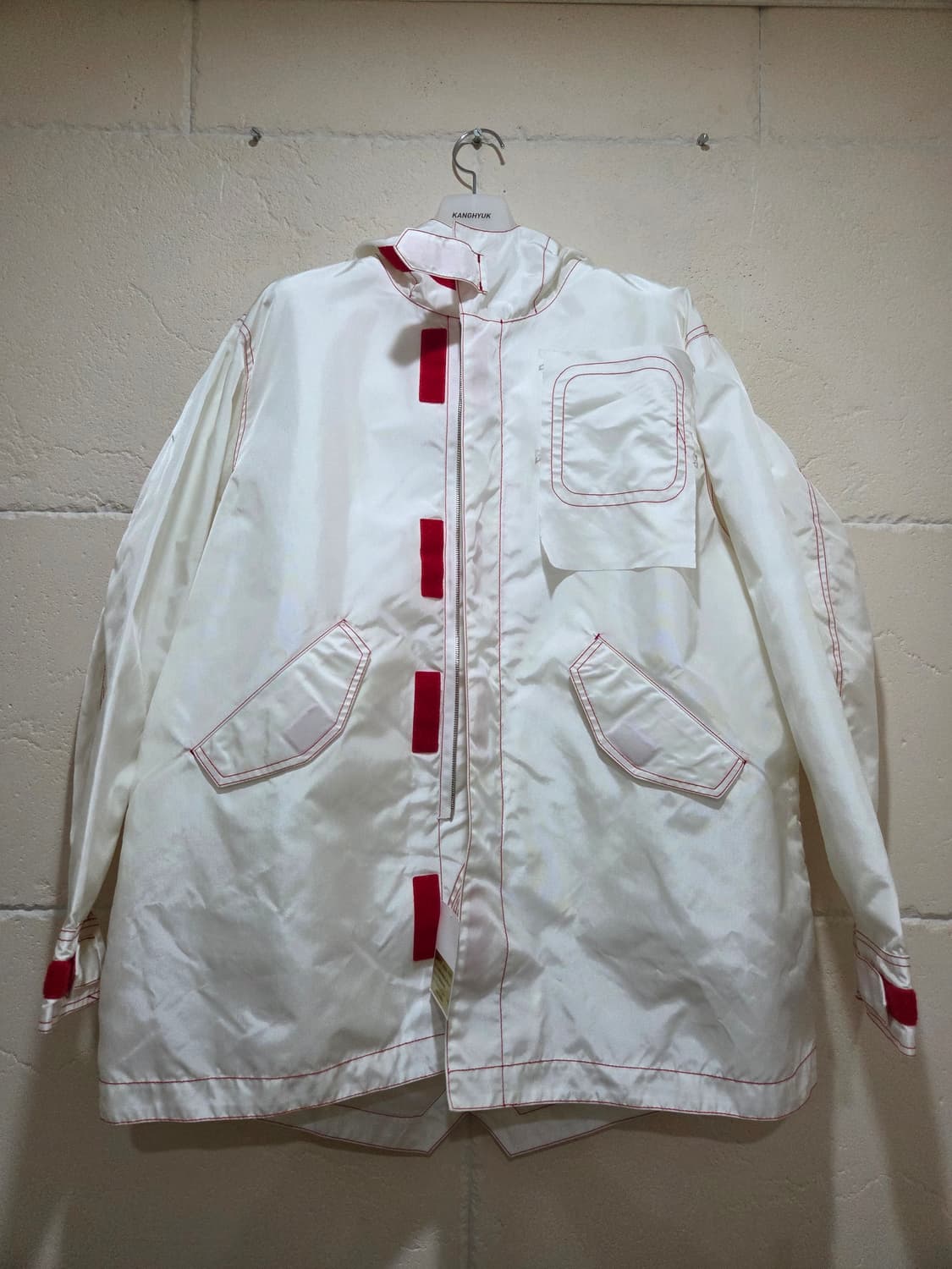 강혁 에어백 피쉬테일 파카 새제품 L사이즈 상품이미지1