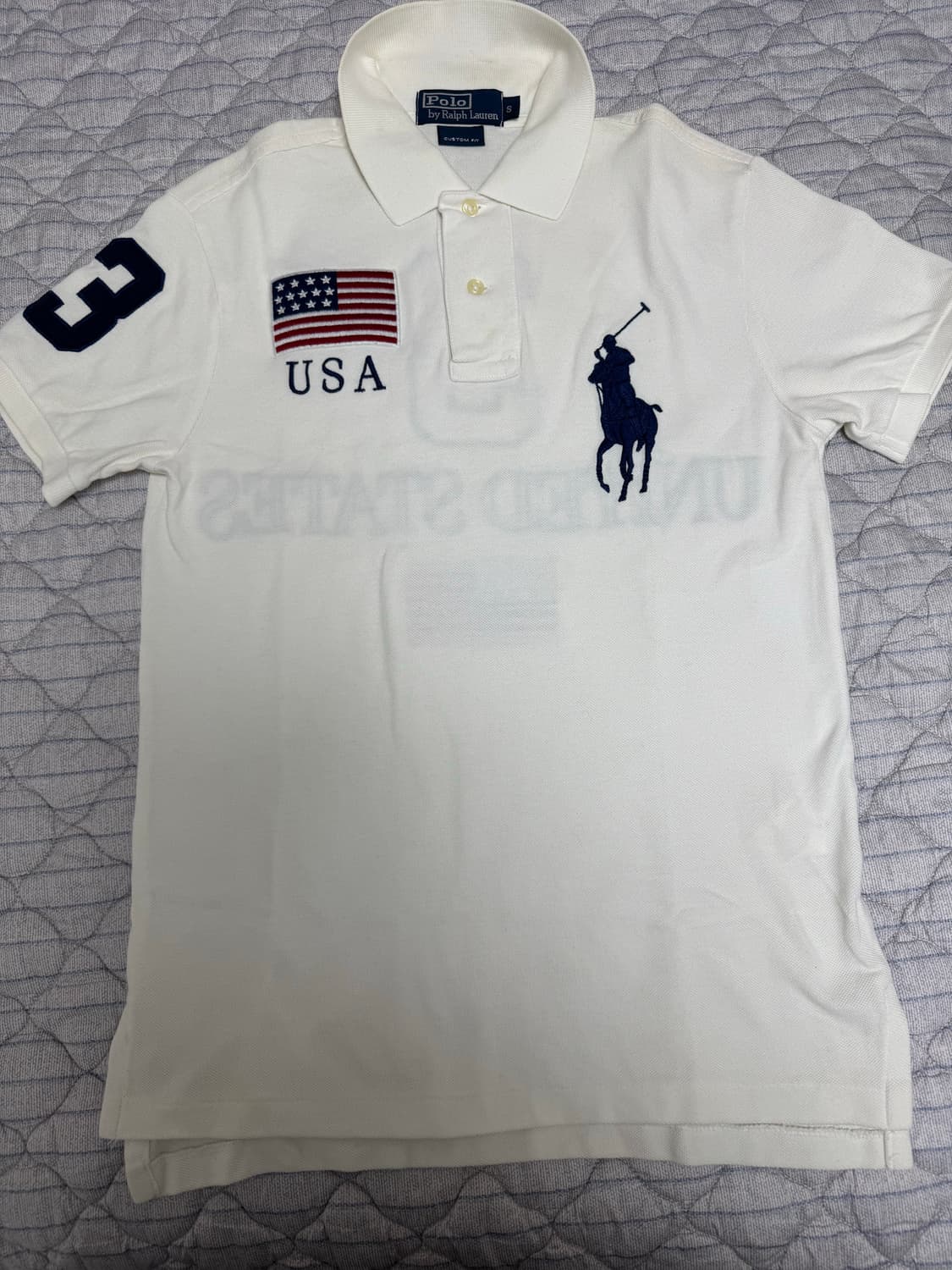 폴로 랄프로렌 빅포니 usa 성조기 카라티 상품이미지1