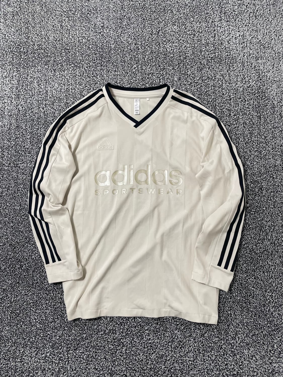 빈티지9. 아디다스 하우스 오브 티 긴팔 자카드 저지 알루미나 상품이미지2