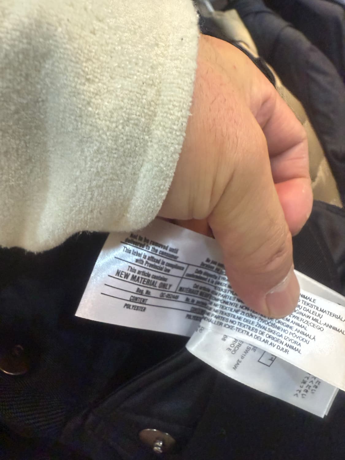 38/55-66 정품 버버리 퀄팅자켓 팝니다 상품이미지8