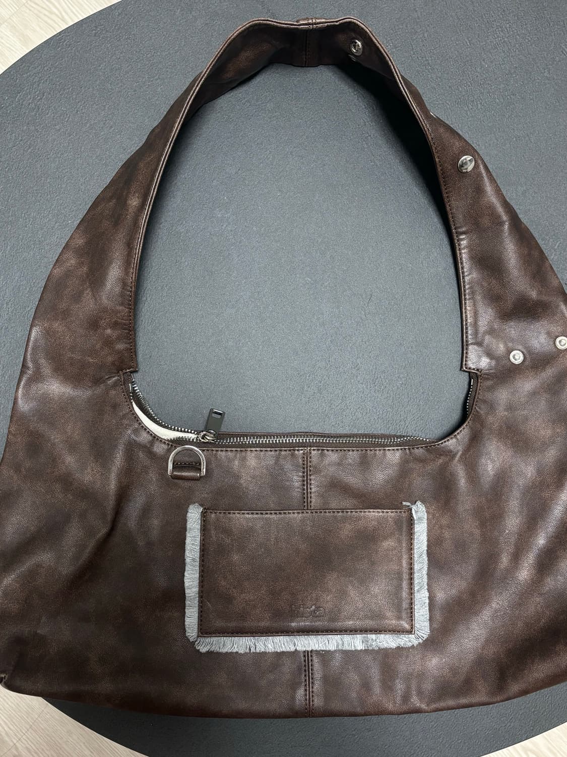 히에타 티나백 브라운 상품이미지3