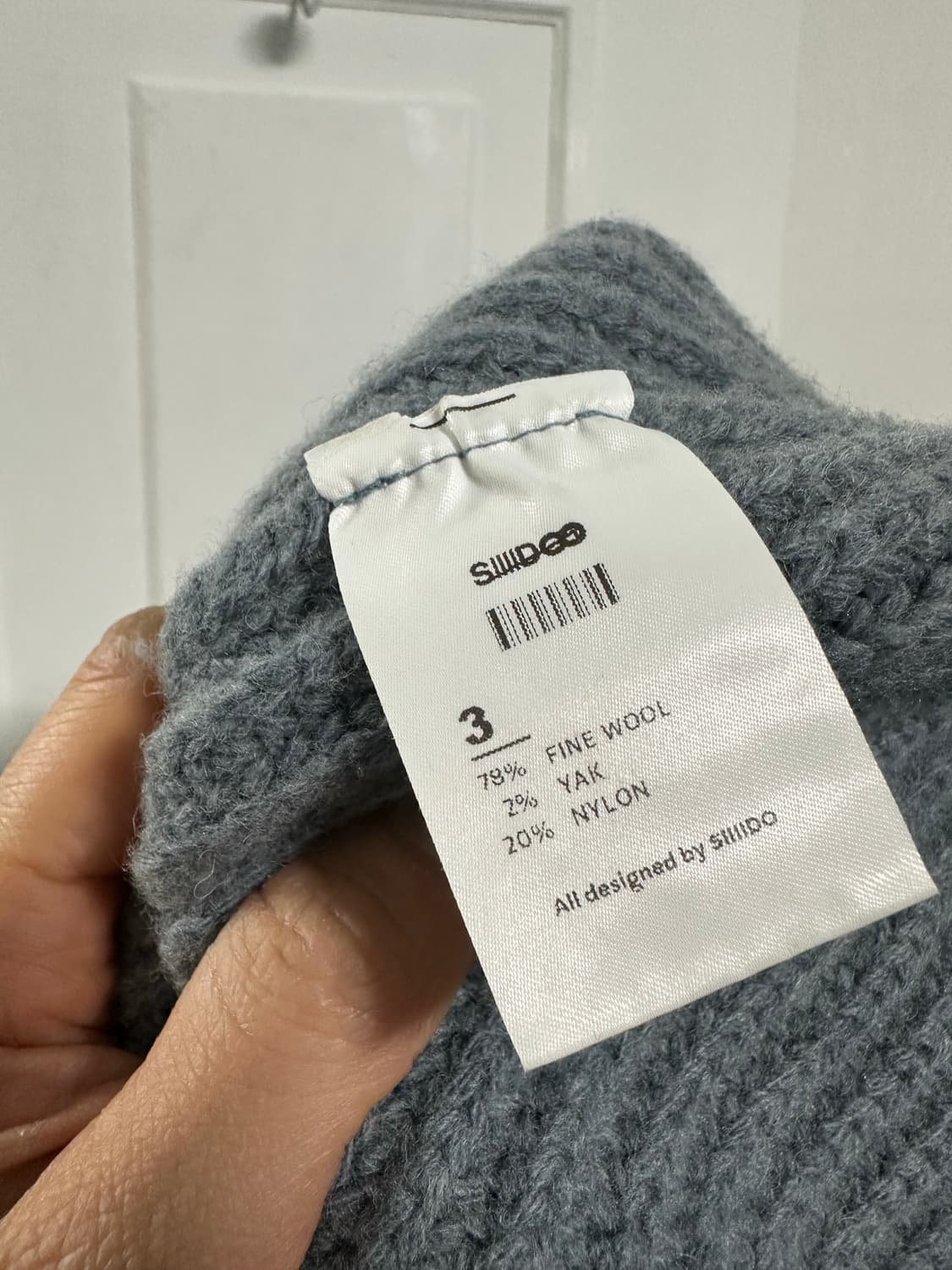 시도 헤르만 헤비 야크 울 가디건 상품이미지4