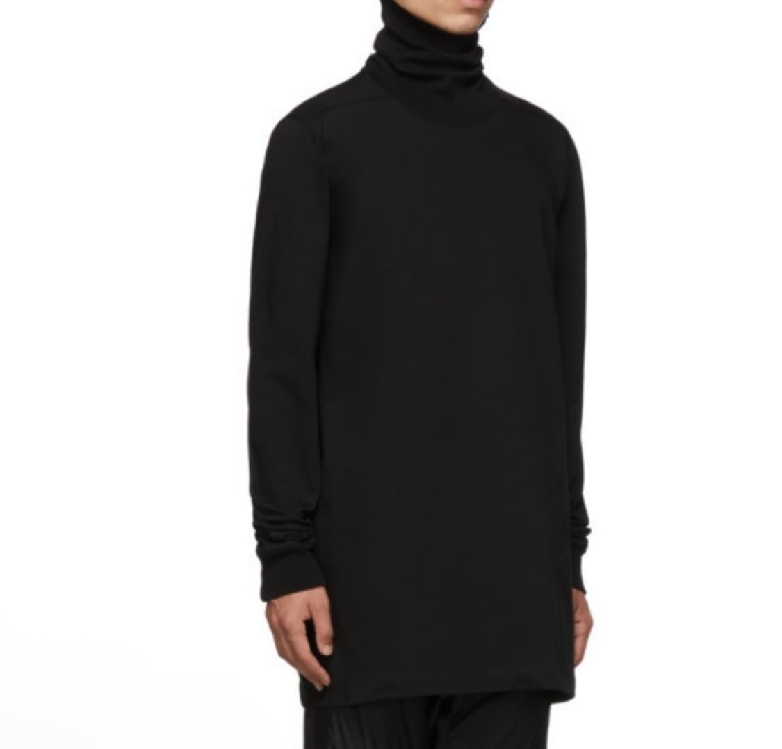 Rick Owens Black Surf T-Shirt 상품이미지4