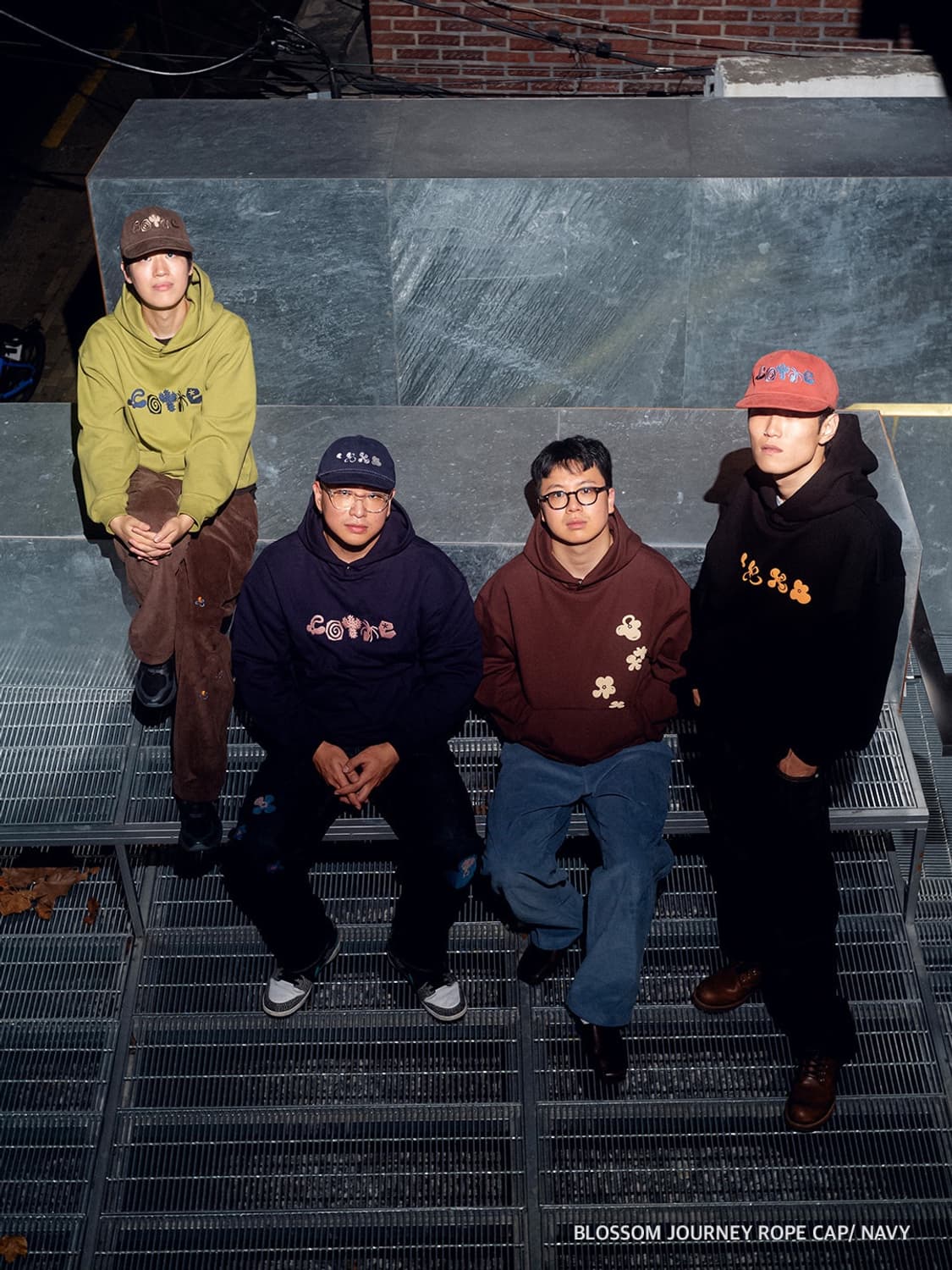 꼬떼 Cotte blossom journey rope cap (네이비) 상품이미지5