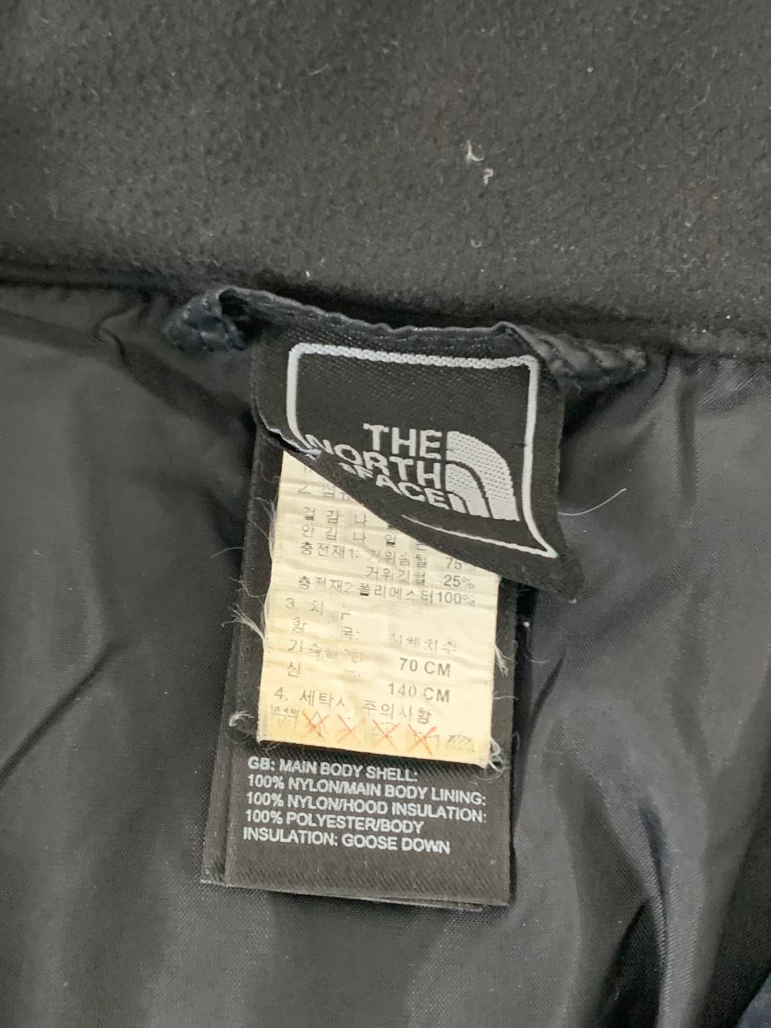 THE NORTH FACE 550필 구스다운 상품이미지2