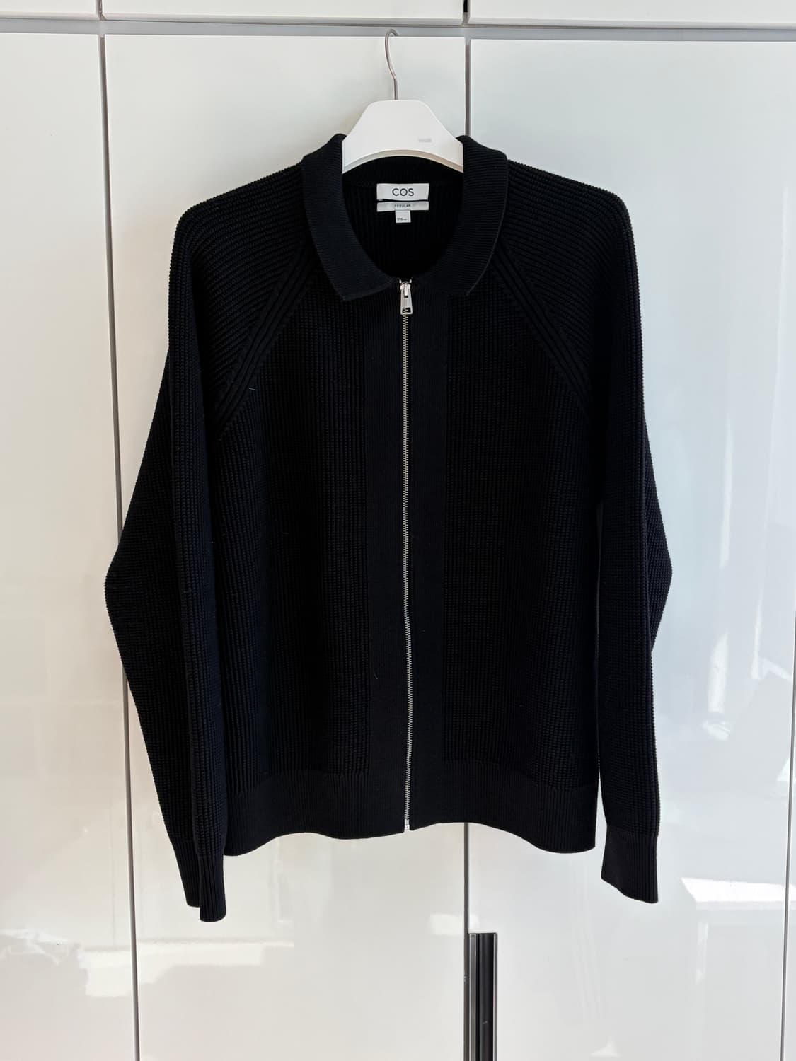 Cos 와플 메리노 보머 자켓 XL 상품이미지2