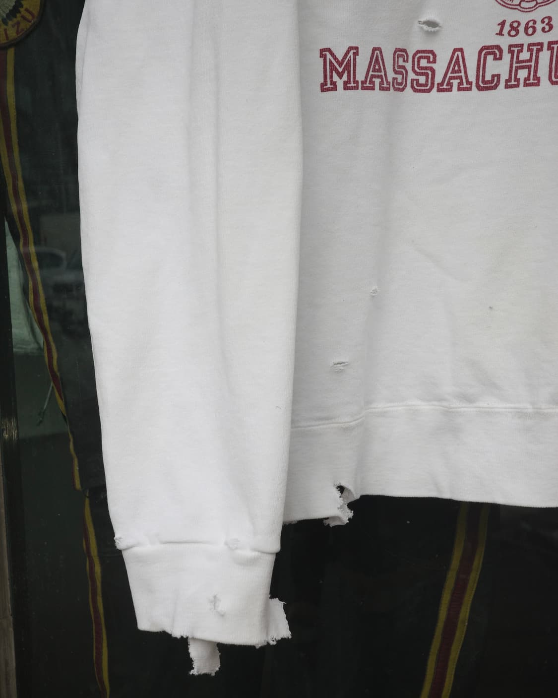 90s Champion 디스트레스드 맨체스터 유니버시티 스웻 상품이미지4