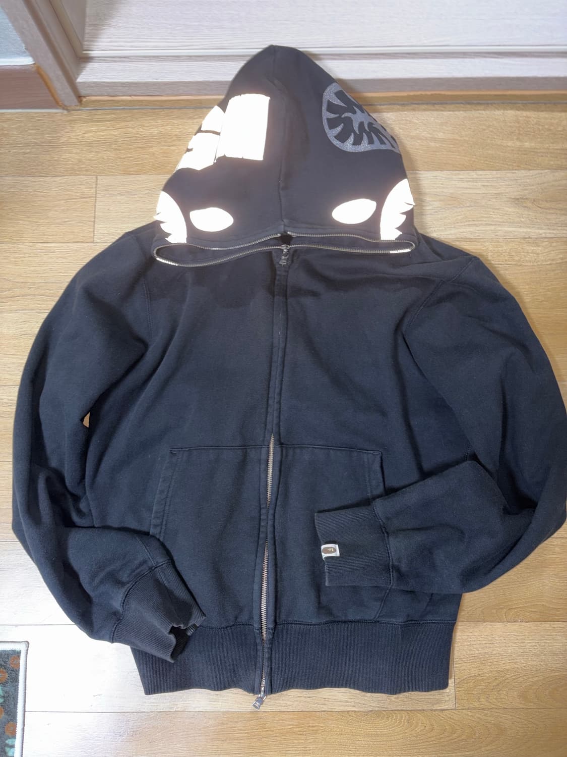 베이프 올검 회색 스티치 상품이미지2