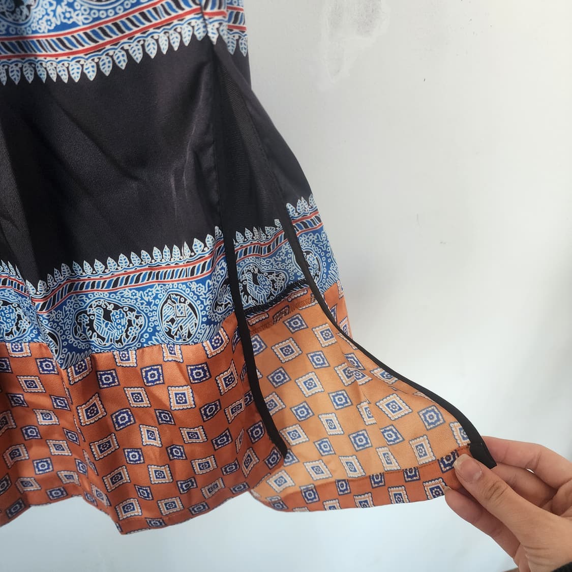 산드로 패턴 롱 스커트 상품이미지2