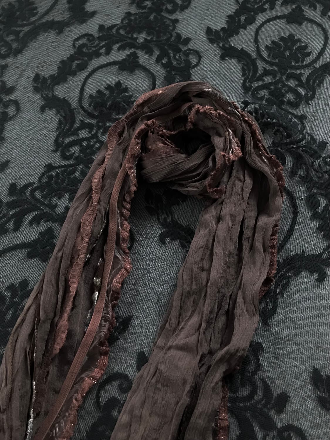 페어리 오리엔탈 모리 레이스 스카프 상품이미지2
