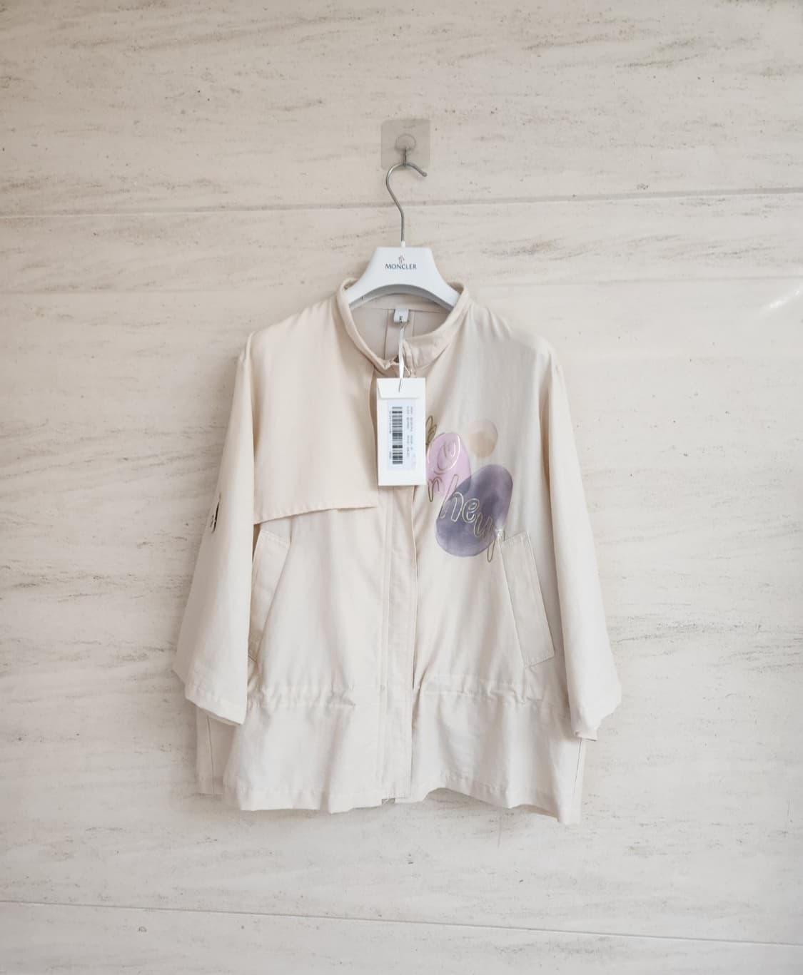 (새상품)샤틴 롤업 점퍼 프리사이즈 상품이미지5