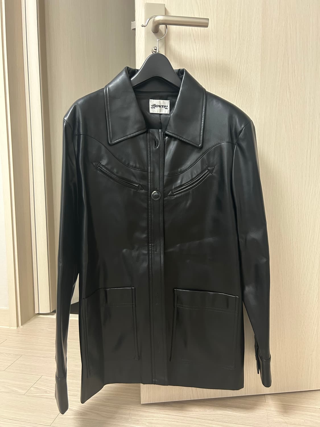 글로니 WESTERN ARROW POCKET LEATHER JACKET 상품이미지3