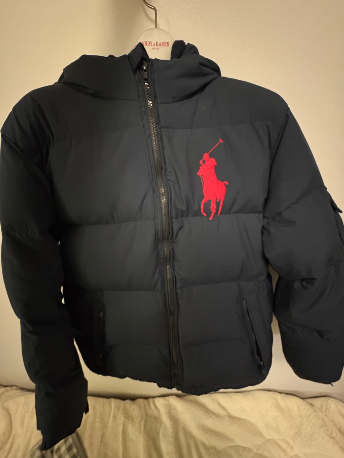 폴로 랄프로렌 픽포니 네이비 패딩 상품이미지1