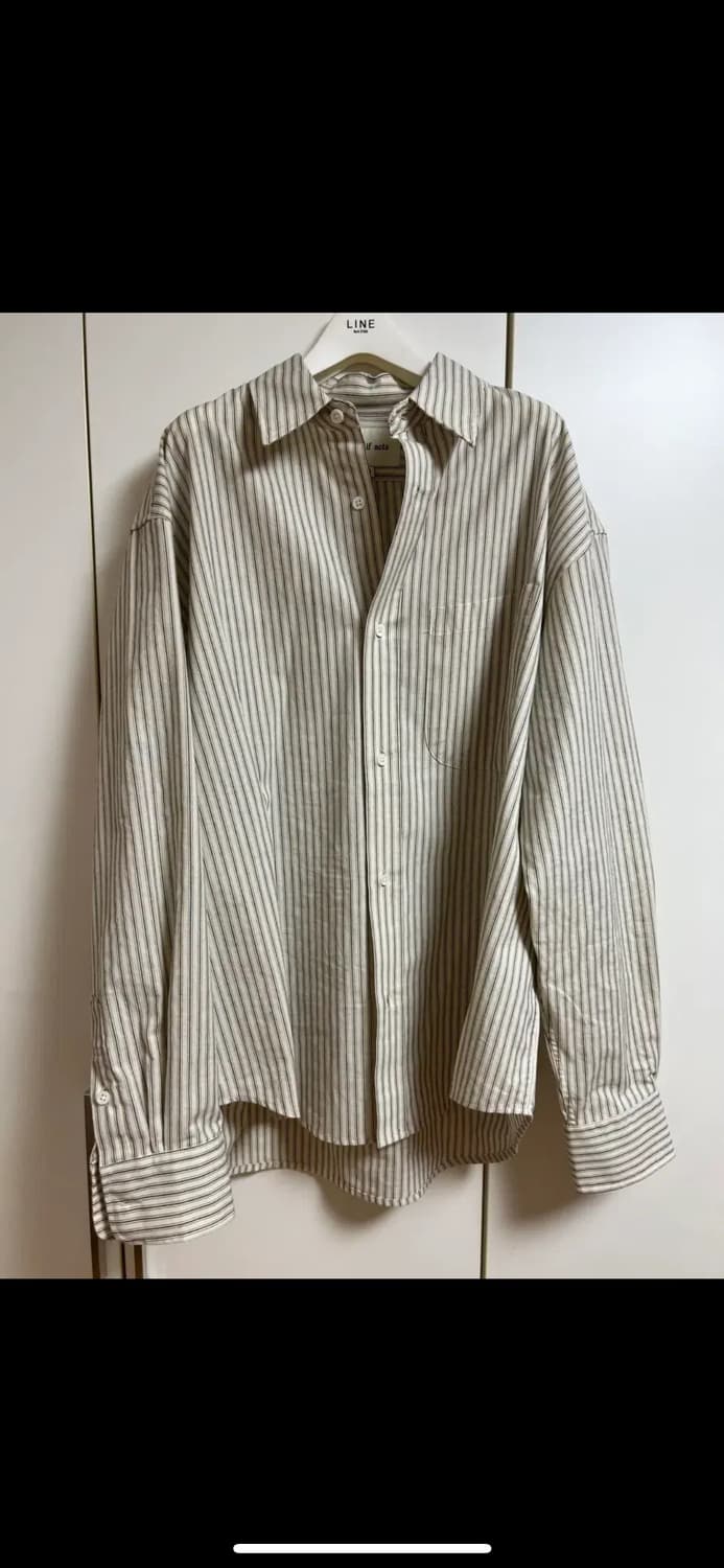 아트이프액츠 스트라이프 셔츠 M 상품이미지1