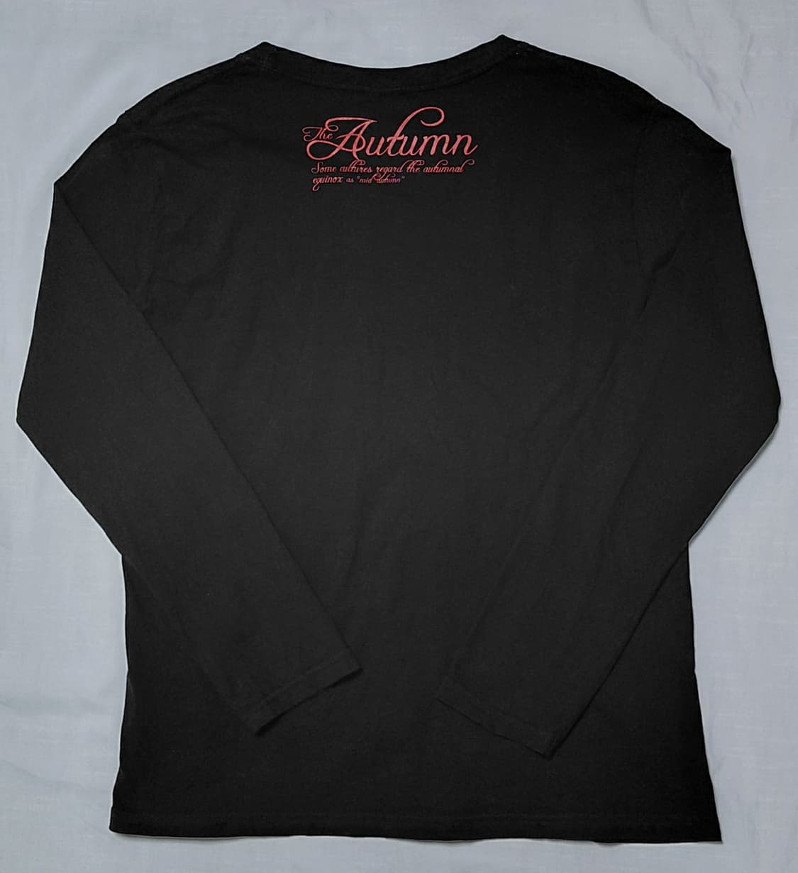 ZEKY 오텀 그래픽 롱 슬리브 티셔츠 (사이즈 M) 상품이미지7