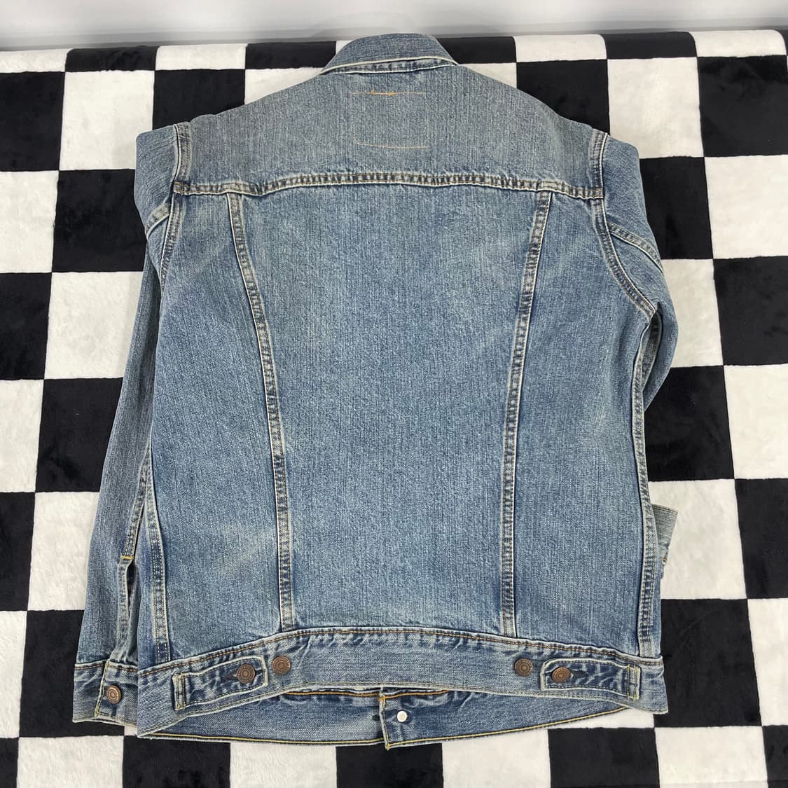 Levi's 리바이스 포켓 연청 데님 자켓 M 상품이미지4