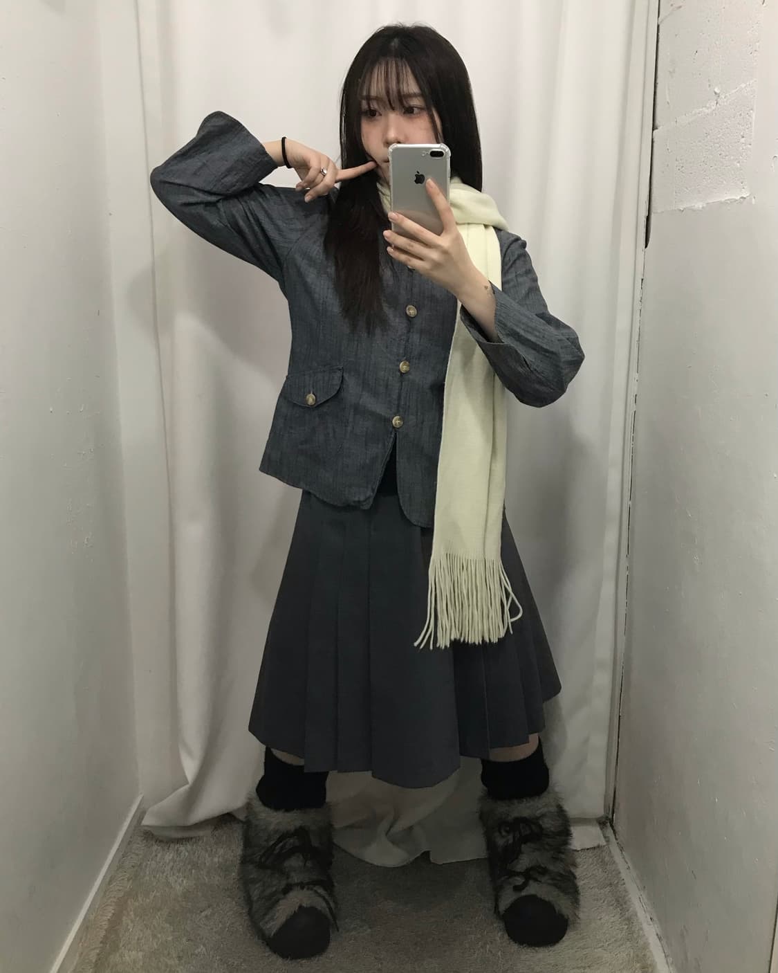 무채색 니혼진 코디 세트 🤍 상품이미지3