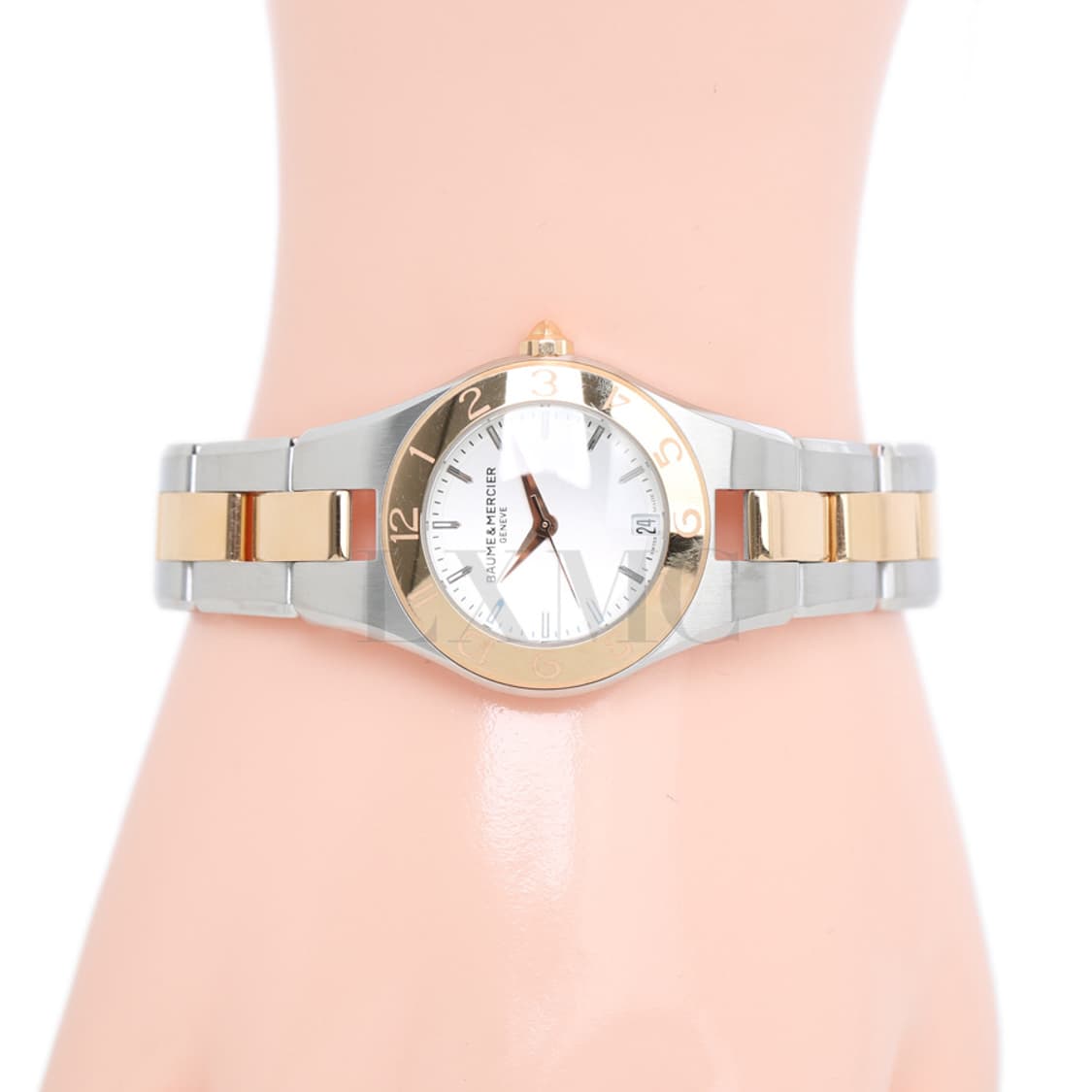 보메 메르시에 리네아 콤비 워치 핑크골드 시계 M0A10015 상품이미지8